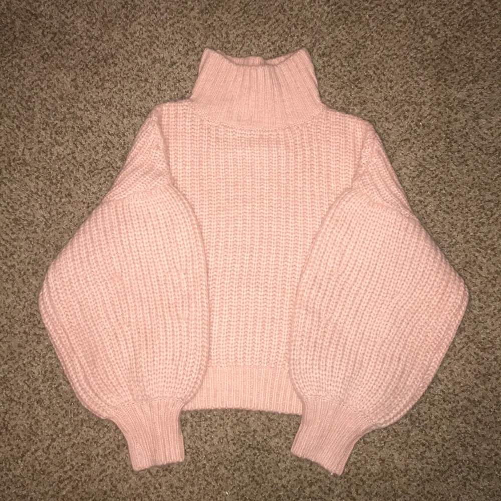 Pink Express sweater
